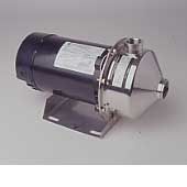 American Stainless S14320B1T3 SS horizontal pump with 1 hp motor.