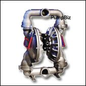 All-Flo Ab-30 Double diaphragm pump Air Operated 3" alluminum