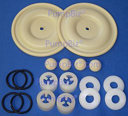 1/2" PolyPro Wet end kit (clamped)