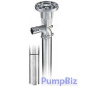 Finish Thompson EFS-48 (DEFS004) 48 in. Stainless Steel (316SS) Drum Pump for strong chemicals