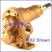 Hypro BB2 Bronze gear pump 1/4 inch