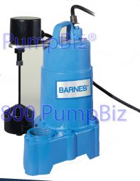 Barnes 1/2HP sump pump