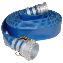 1145-4000-100 CE blue lay flat water discharge hose