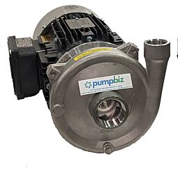 MP chemflo 1 316ss pump with electric motor stainless steel