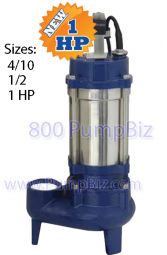 phcc submersible sewage pump e7040