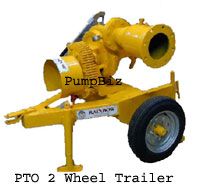 PumpBiz 6X4PTO Rainbow PTO Drive Pump 6 Trailer