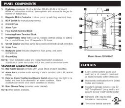 Rhombus PS1W114H Duplex Programmable Timed Dosing Pump Control