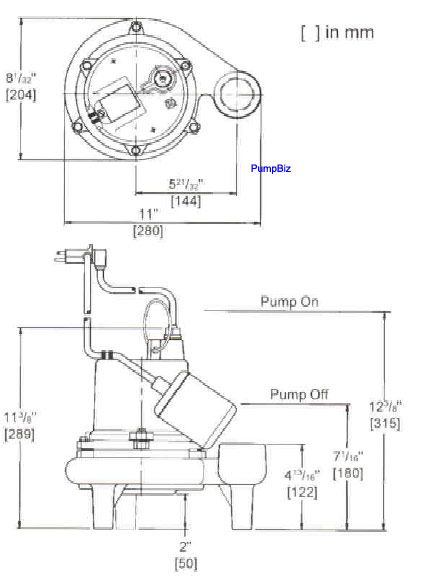 High Temperature Sump Pump 4/10HP
