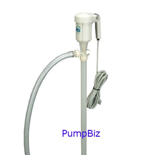 Finish Thompson DEFV006 EFV Drum pump kit Includes EFV-40, S1 motor(115V), 5 ft PVC hose & clamp