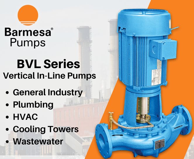 BVL Vertical In-Line Centrifugal pumps