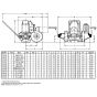 amt mud 3" Electric Diaphragm Pump dimensions