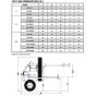 Berkeley - T2-B4JRMBH B62321 : Tracto-Rain PTO water pump dimensions