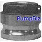 PumpBiz 4030-A-AL 4 x 3 (reducing Adapter x Hose Shank)