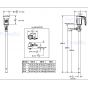 EFS-27 pump stainless steel dimensions