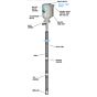 FTI Stainless DRUM PUMP 40" TBS