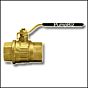 Brass ball valve 1.5"