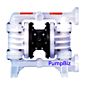All-Flo C150-FPK-TTKT-B70 PVDF Air Operated Double Diaphragm Pump Bolted Series