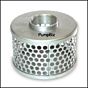 1 1/2" suction strainer -1/8" fine hole