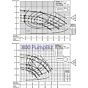 Barmesa - 62071008: IB1.5-7.5-2-1 Center Line Discharge pump flow chart
