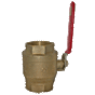PumpBiz - VFBV150: 1-1/2" Brass Ball Valve