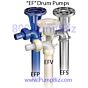 FTI EF drum barrel pump series