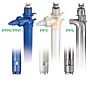 40 in. Polypropylene Drum Pump for Corrosive fluids (caustics, acids, salts)