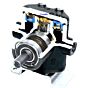 Big Twin Piston Pump Solid Shaft