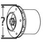 March march impeller trim - Plastic march impeller trim  - Plastic
