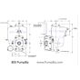 MP - 33203 Flomax pump HDD: Flomax 8 FM8 drawing dimensions