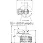MP - 35588: Hydrasub Submersible Pump 3" dimension drawing