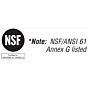 Ebara water pump NSF ANSI 61 certified