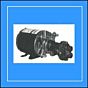 Bronze rotary gear pump with electric motor and relief valve