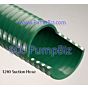 1240-2000-20: 2" x 20' pvc  green Suction Hose construction