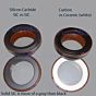 Koshin silicon carbide seal vs cheap carbon seal