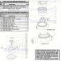 825F1582 repair kit 825 850 meter parts