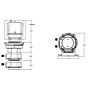 Dual Head Adjustable mechanical feed rate 120GPD