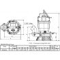 Tsurumi HSZ2.4S-62 dimensions