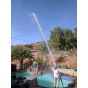 amt gorman rupp ipt fire pump spaying water from pool