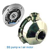 American Stainless C25057B5AIR SS pump  AIR motor