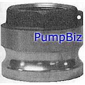 PumpBiz 2030-A-AL 2 x 3 (reducing Adapter x Hose Shank)