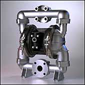 All-Flo SE-20 Stainless Steel Air Operated Double Diaphragm Pump