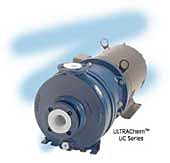 Finish Thompson UC1516AECSSVF5872124 ULTRAchem ANSI DIM. Mag Drive pump w/ 10hp motor