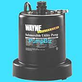 Wayne TSC130 1/4 HP Submersible Utility Pump
