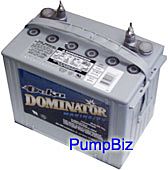 PumpBiz <font color="#990000">8G24MM 12V Gelled electrolyte Battery-73.6Ah