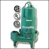 Myers - WHR20H-23: Sewage Pump 3ph-2hp