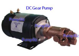 12vdc Bronze Rotary Gear Pump w/ relief valve
