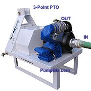 High Volume Dewatering PTO pump