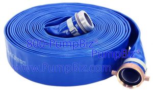 Blue water Discharge Hose w/ couplings