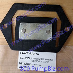 AMT - 3354-071-90: Flapper Valve assembly pump parts