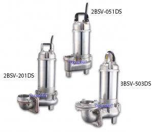 Barmesa - 2BSV-202DS: BSV Submersible 316 Stainless Sewage Pump